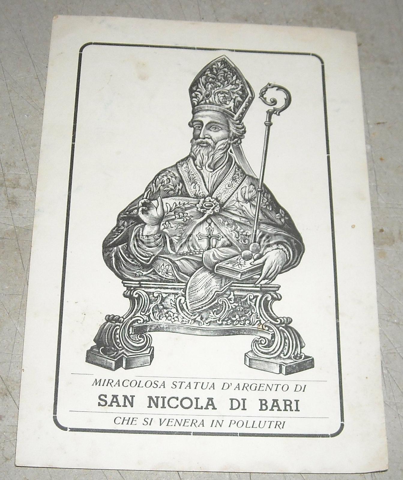Abruzzo, Chieti, Pollutri, Arte, Scultura, Argenteria, San Nicola Di Bari, Santino, 1922 immagine 2