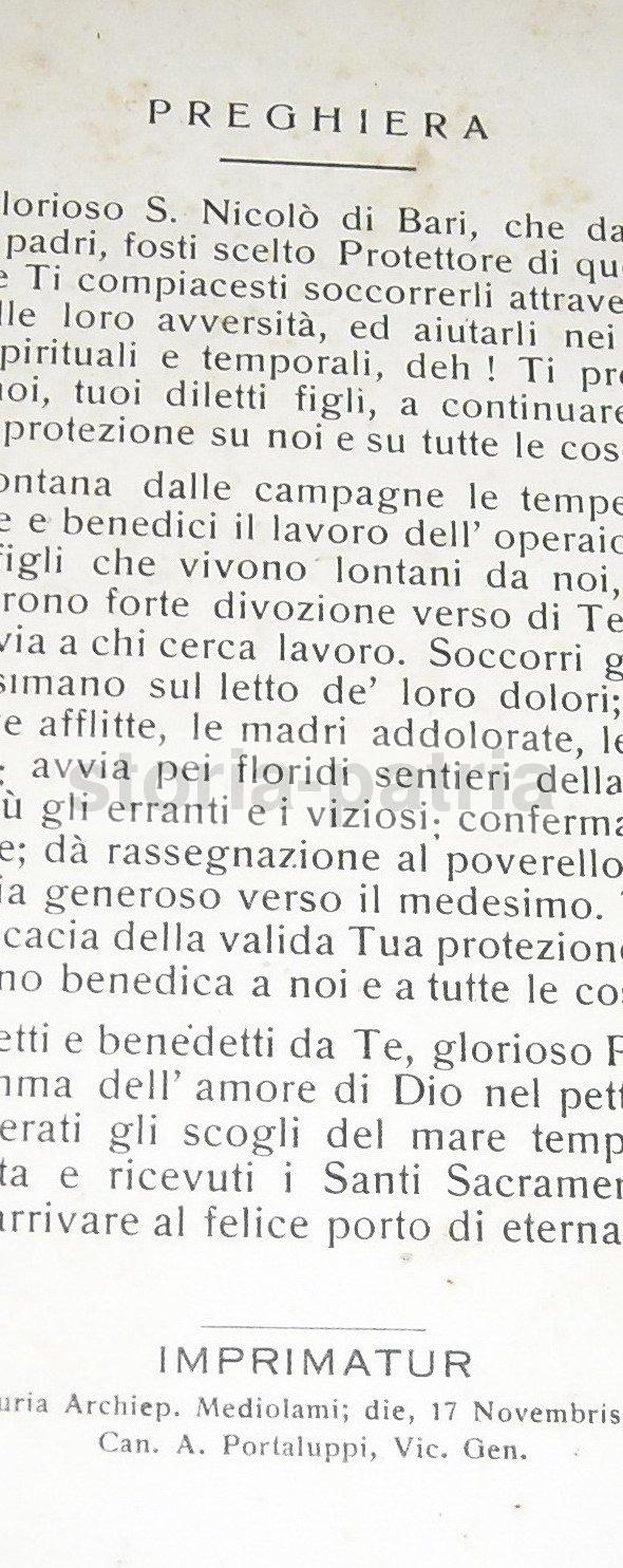 Abruzzo, Chieti, Pollutri, Arte, Scultura, Argenteria, San Nicola Di Bari, Santino, 1922 immagine 3