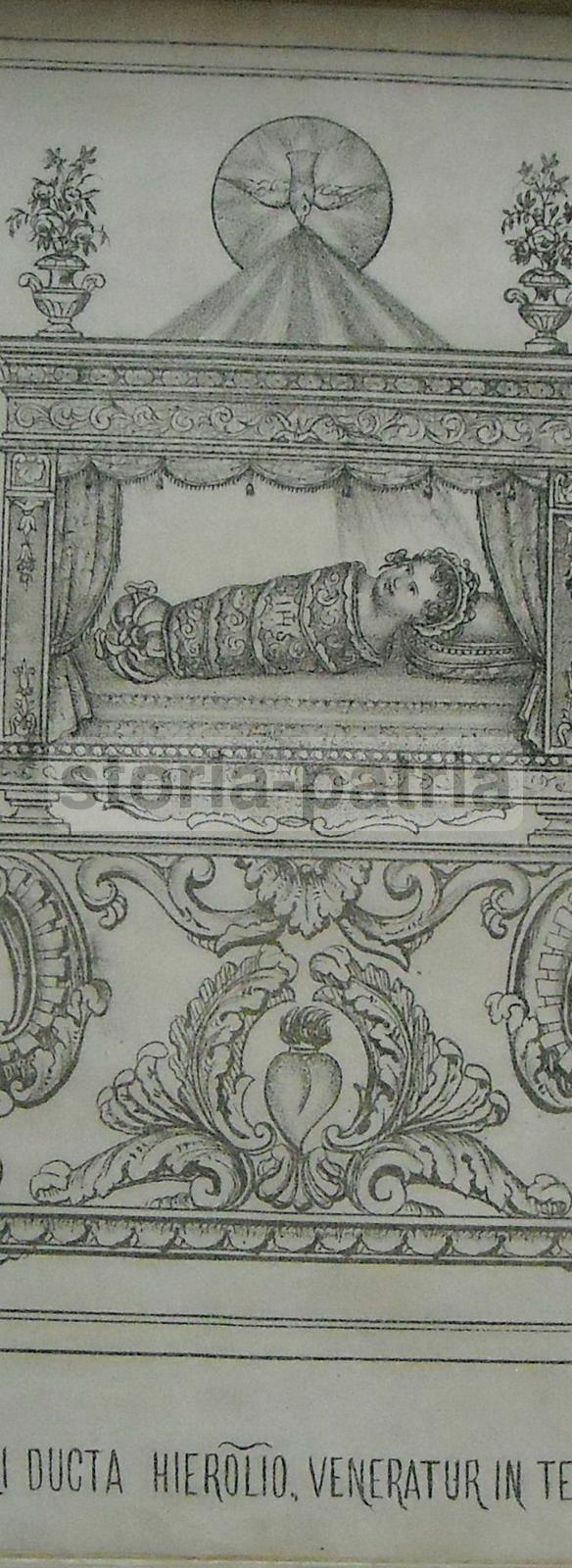 Abruzzo, Lama Dei Peligni, Palombaro, Antica Stampa Popolare Devozionale, Giandonato immagine 1