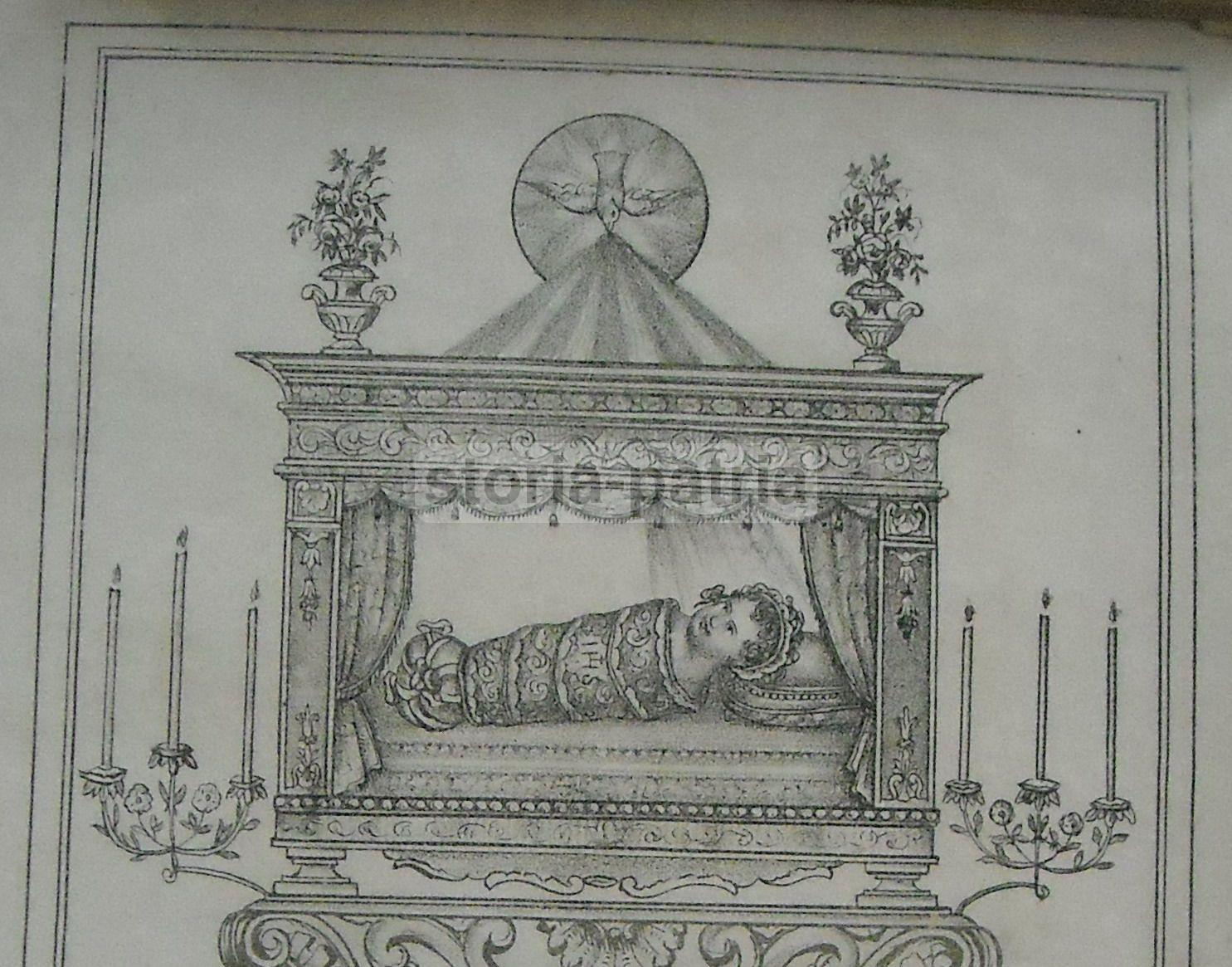 Abruzzo, Lama Dei Peligni, Palombaro, Antica Stampa Popolare Devozionale, Giandonato immagine 2