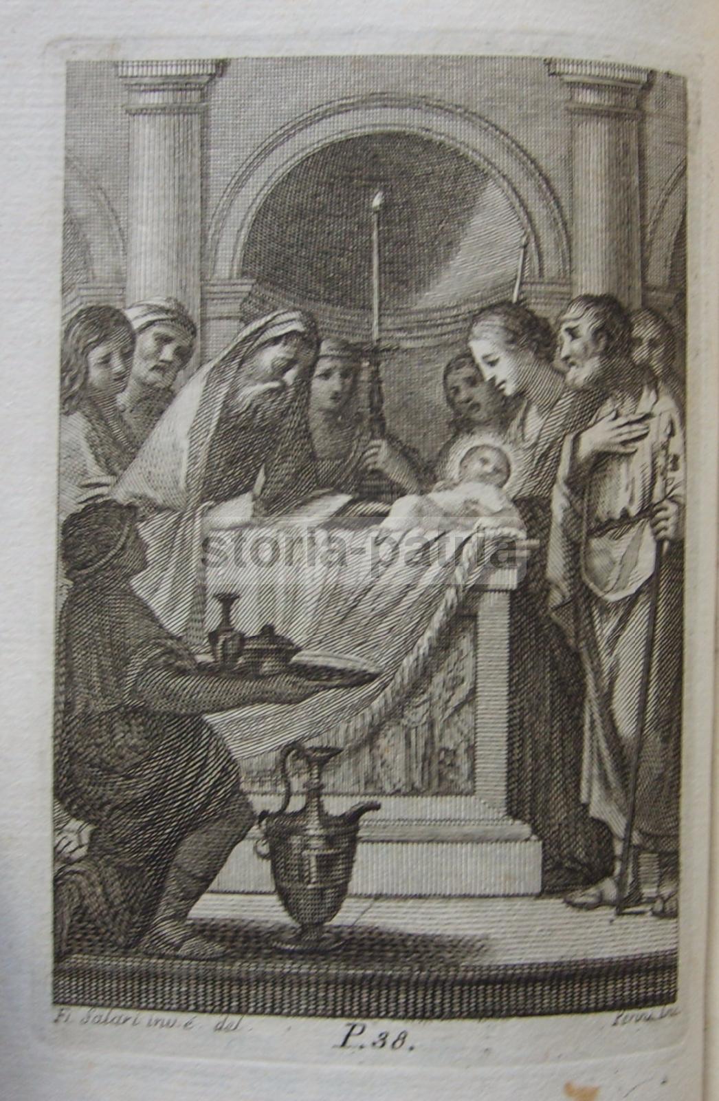 Antico Illustrato Napoletano, Bella Opera Devozionale, San Bonaventura, Incisioni immagine 4