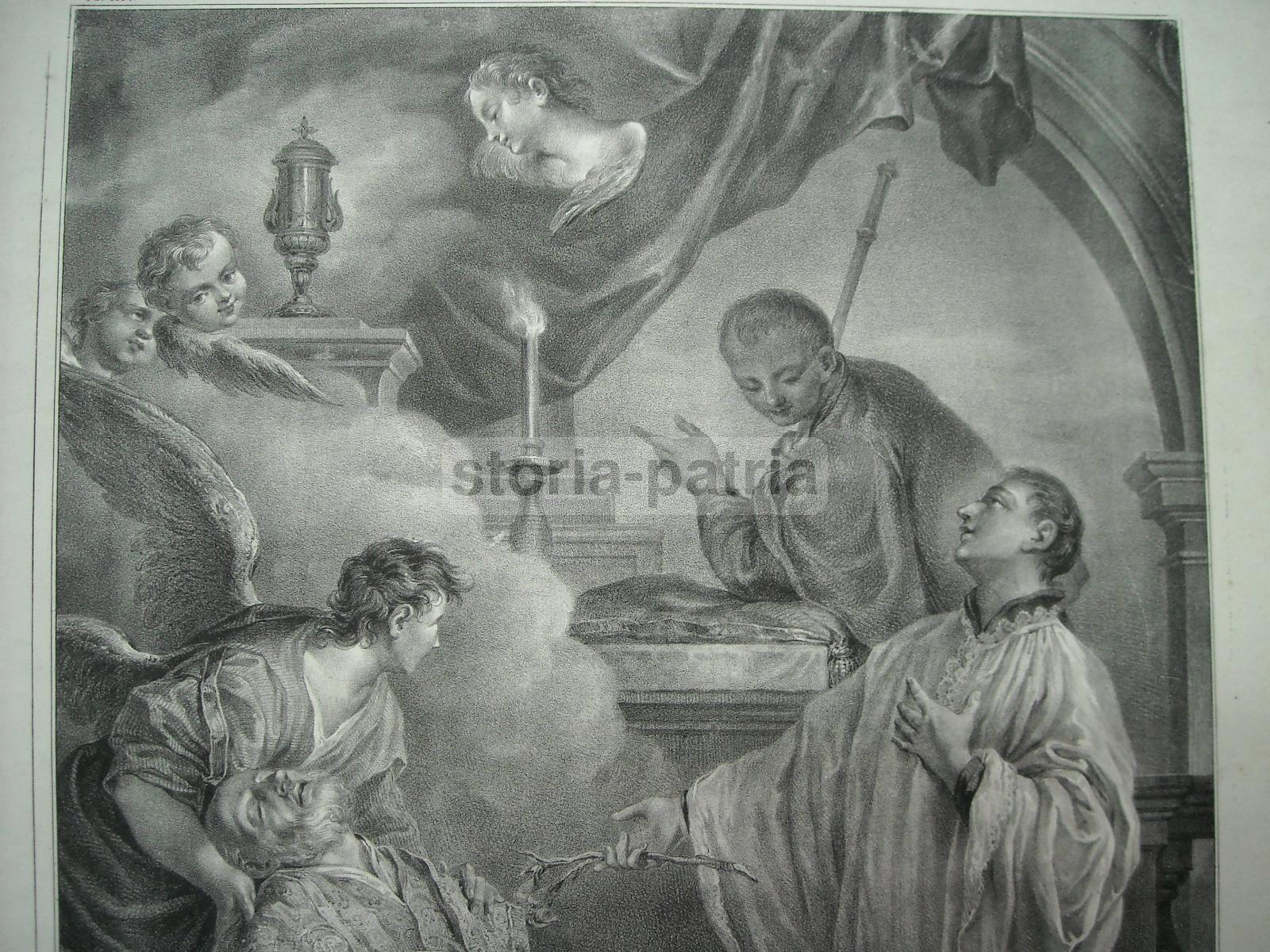 Arte, Antica Stampa Popolare Devozionale, Cignaroli, Wenzel, Crema, Milano, Basilicata immagine 5