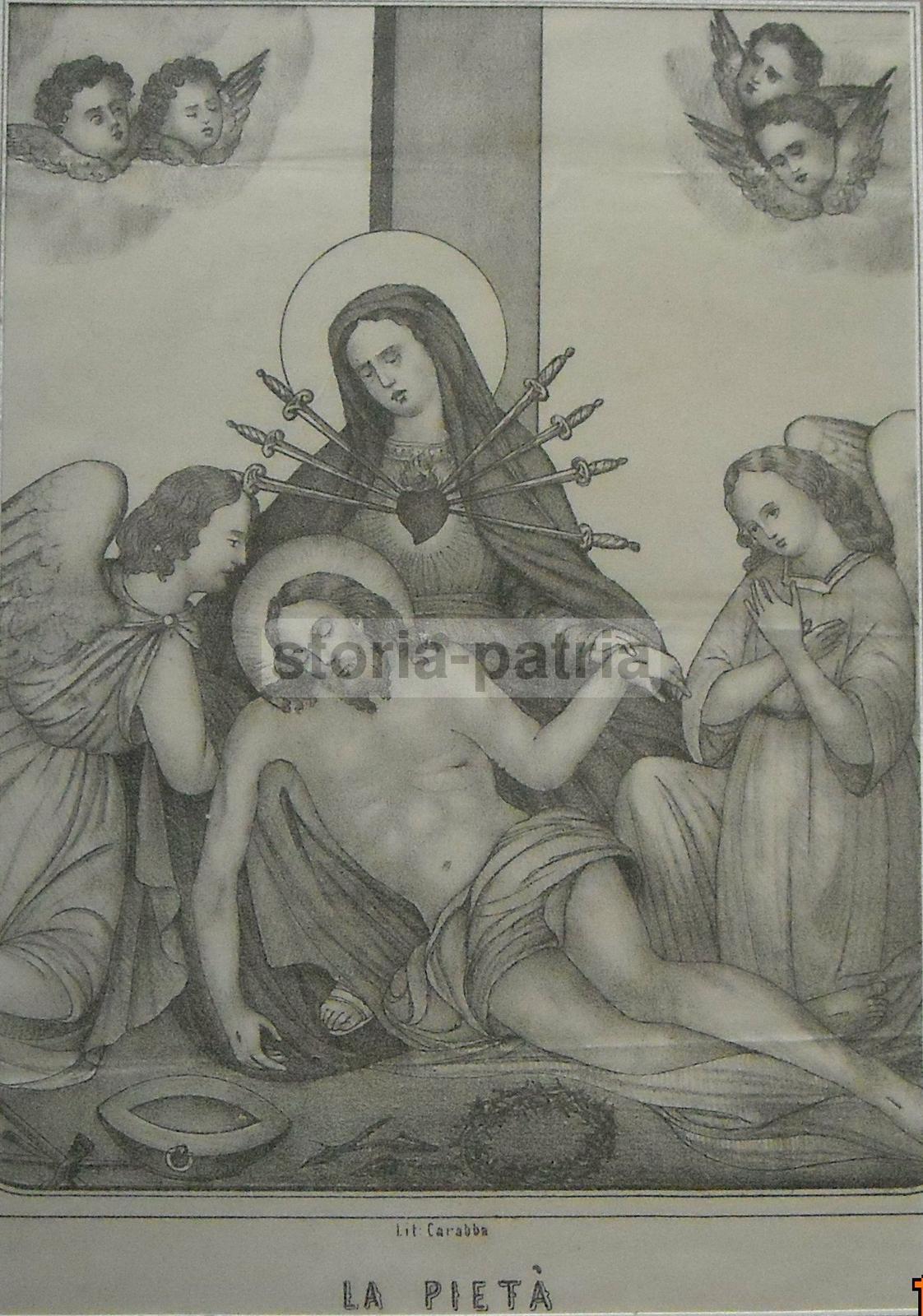 Arte Popolare Devozionale, Passione, Gesu, Crocifissione, Abruzzo, Lanciano, Carabba immagine 1