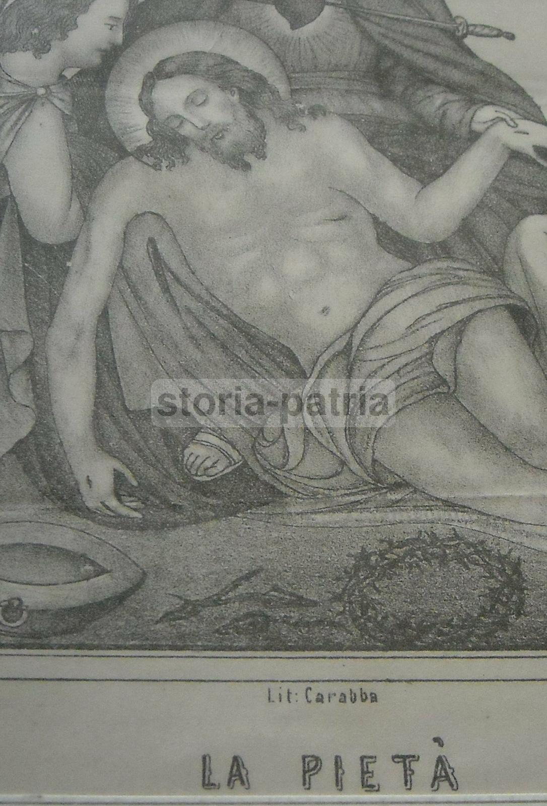 Arte Popolare Devozionale, Passione, Gesu, Crocifissione, Abruzzo, Lanciano, Carabba immagine 2