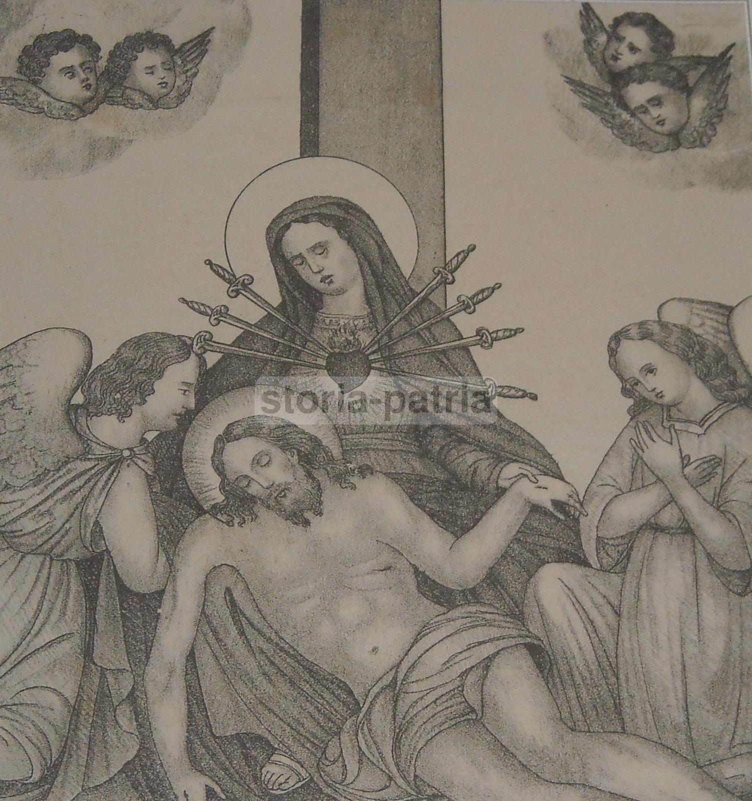 Arte Popolare Devozionale, Passione, Gesu, Crocifissione, Abruzzo, Lanciano, Carabba immagine 4