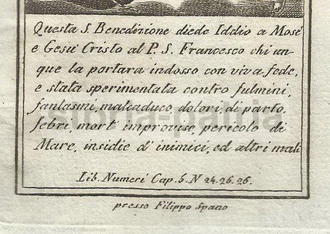 San Francesco Dassisi, Spano, Benedizione Contro Fulmini E Fantasmi E Altri Mali immagine 3