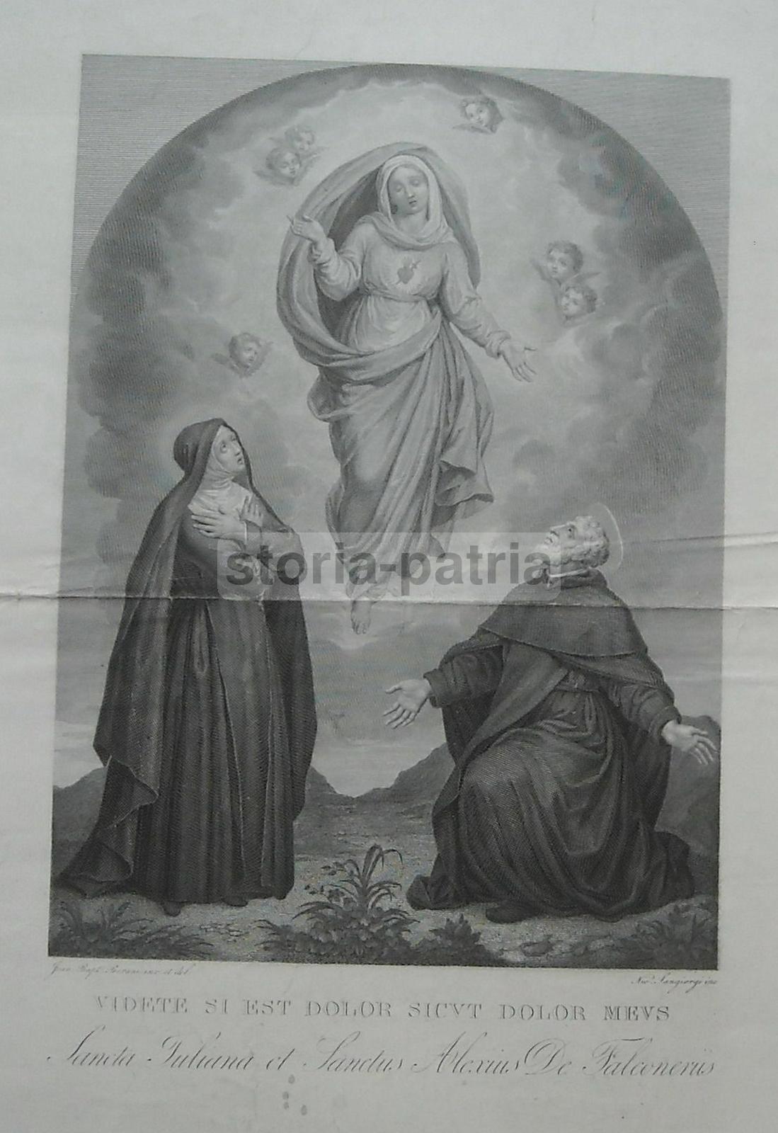 Santa Giuliana E S Alessio Falconieri, Addolorata, Artisti Borani Sangiorgi, 800 immagine 3