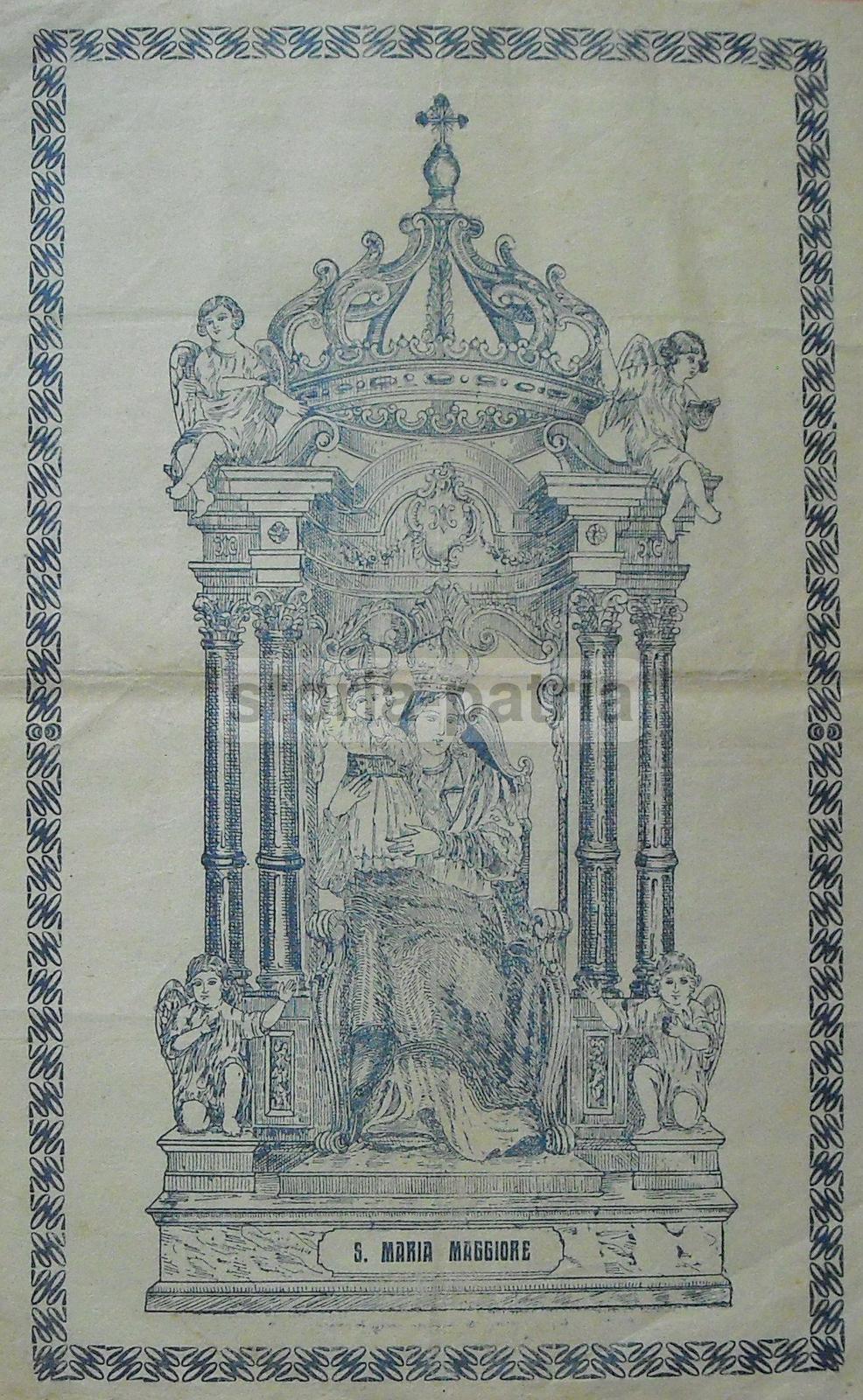 Stampa Popolare Devozionale, Artistica E Architettonica Iconografia, Decorativa immagine 3